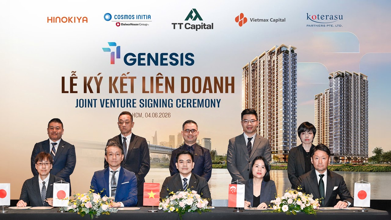 Liên doanh Chủ đầu tư Nhật Bản và Singapore - TT Genesis