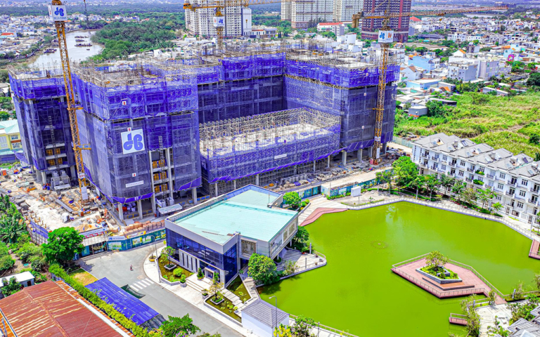 Tiến độ xây dựng The Peak Garden tháng 3/2026