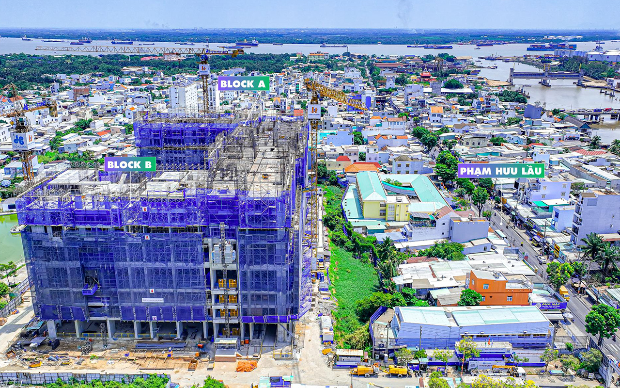 Tiến độ xây dựng The Peak Garden tháng 3/2026